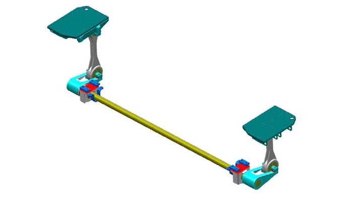 High-Strength Railcar Track Control Arms | Bogie Suspension Solutions
