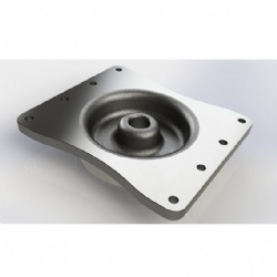 Railway Cast Iron Center Plate for Freight Train Bogie