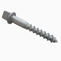 Railroad Rail Sleeper Screw Spike with Round Thread